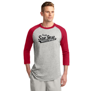 SSJSB 2024 On-Demand Store-Adult Unisex Baseball Tee BLACK Logo