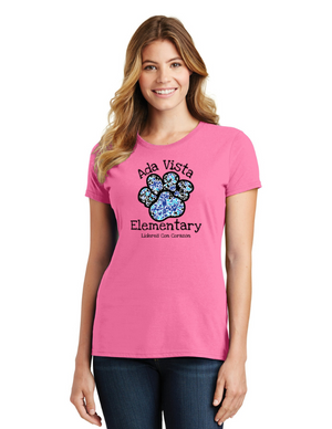 Ada Vista Elementary Spirit Wear 2023-24 On-Demand Store-Port and Co Ladies Favorite Shirt Capturing Kids Heart