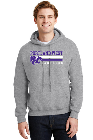 Portland West Middle School Spirit Wear 2023/24 On-Demand-Unisex Hoodie