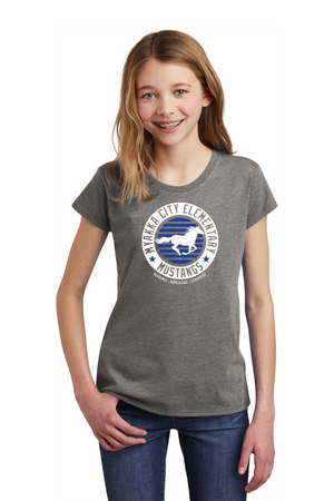 Myakka City Elementary Spirit Wear 2023/24 On-Demand-Youth District Girls Tee Circle Logo