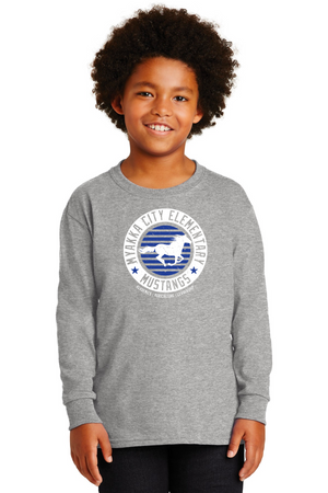 Myakka City Elementary Spirit Wear 2023/24 On-Demand-Unisex Long Sleeve Shirt Circle Logo