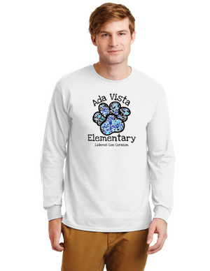 Ada Vista Elementary Spirit Wear 2023-24 On-Demand Store-Unisex Long Sleeve Shirt Capturing Kids Heart