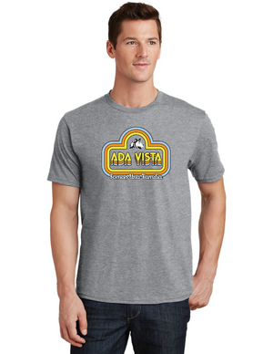 Ada Vista Elementary Spirit Wear 2023-24 On-Demand Store-Premium Soft Unisex T-Shirt Yellow Logo