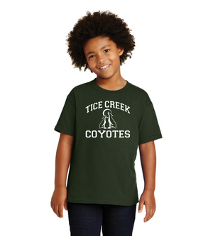 Tice Creek Spirit Wear 2023-24 On-Demand-Unisex T-Shirt Typographic Logo