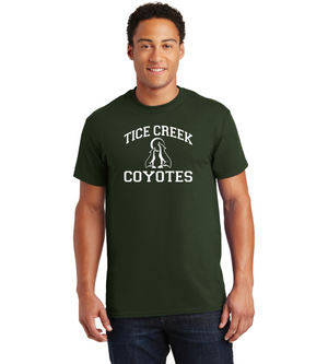 Tice Creek Spirit Wear 2023-24 On-Demand-Unisex T-Shirt Typographic Logo