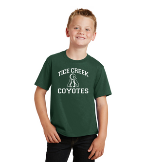 Tice Creek Spirit Wear 2023-24 On-Demand-Premium Soft Unisex T-Shirt Typographic Logo