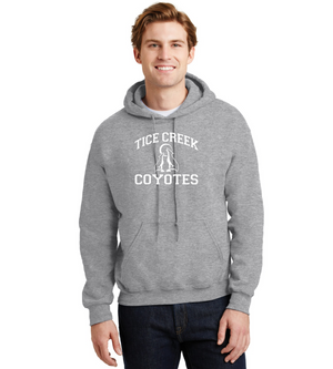 Tice Creek Spirit Wear 2023-24 On-Demand-Unisex Hoodie Typographic Logo