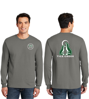 Tice Creek Spirit Wear 2023-24 On-Demand-Unisex Long Sleeve Shirt Front/Back Logo