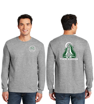 Tice Creek Spirit Wear 2023-24 On-Demand-Unisex Long Sleeve Shirt Front/Back Logo