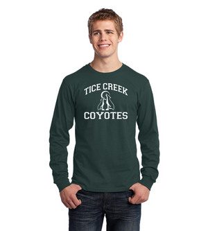 Tice Creek Spirit Wear 2023-24 On-Demand-Unisex Long Sleeve Shirt Typographic Logo