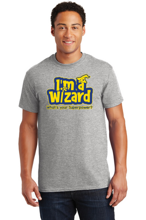 Round Hill Spirit Wear 2023-24 On-Demand-Unisex T-Shirt Wizard Logo