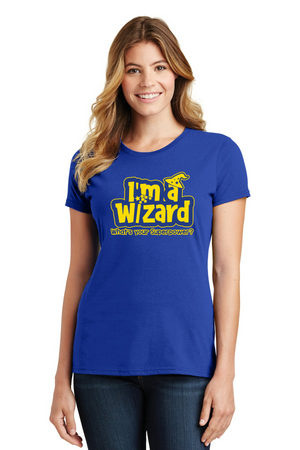 Round Hill Spirit Wear 2023-24 On-Demand-Port and Co Ladies Favorite Shirt Wizard Logo