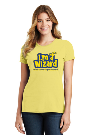 Round Hill Spirit Wear 2023-24 On-Demand-Port and Co Ladies Favorite Shirt Wizard Logo