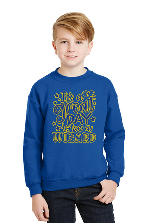 Round Hill Spirit Wear 2023-24 On-Demand-Unisex Crewneck Sweatshirt Great Day Logo