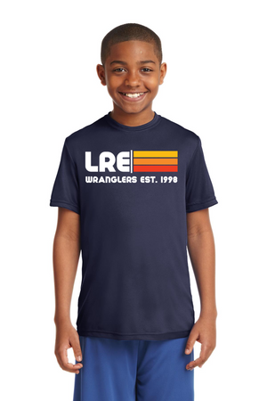 Lang Ranch Elm Spirit Wear 2023-24 On-Demand Store-Unisex Dryfit Shirt LRE Stripe Logo