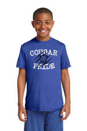 Kent Elementary Spirit Wear 2023-24 On-Demand-Unisex Dryfit Shirt Cougar Pride Logo