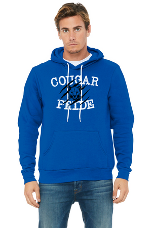 Kent Elementary Spirit Wear 2023-24 On-Demand-BELLA+CANVAS Premium Fleece Hoodie Cougar Pride Logo