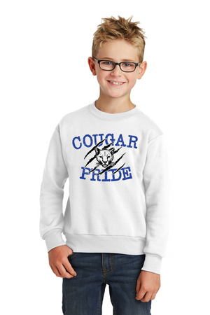 Kent Elementary Spirit Wear 2023-24 On-Demand-Unisex Crewneck Sweatshirt Cougar Pride Logo