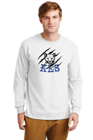 Kent Elementary Spirit Wear 2023-24 On-Demand-Unisex Long Sleeve Shirt KES Logo