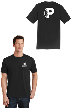 Paradise High School Spirit Wear 2023-24 On-Demand-Premium Soft Unisex T-Shirt Bobcat Mascot Logo