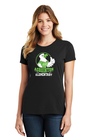 Acquinton Elementary Spirit Wear 2023-24 On-Demand-Port and Co Ladies Favorite Shirt Eagle Mascot Logo