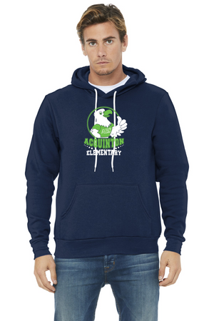 Acquinton Elementary Spirit Wear 2023-24 On-Demand-BELLA+CANVAS Premium Fleece Hoodie Eagle Mascot Logo