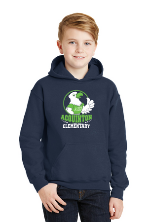 Acquinton Elementary Spirit Wear 2023-24 On-Demand-Unisex Hoodie Eagle Mascot Logo