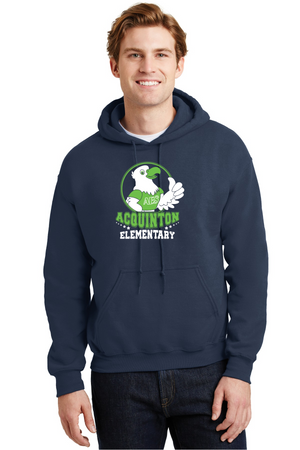 Acquinton Elementary Spirit Wear 2023-24 On-Demand-Unisex Hoodie Eagle Mascot Logo