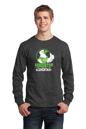 Acquinton Elementary Spirit Wear 2023-24 On-Demand-Unisex Long Sleeve Shirt Eagle Mascot Logo