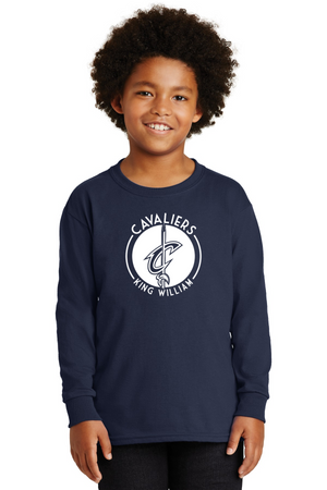 Acquinton Elementary Spirit Wear 2023-24 On-Demand-Unisex Long Sleeve Shirt Cavaliers Logo