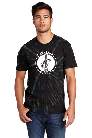 Acquinton Elementary Spirit Wear 2023-24 On-Demand-Unisex Tie-Dye Shirt Cavaliers Logo