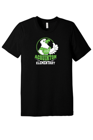 Acquinton Elementary Spirit Wear 2023-24 On-Demand-BELLA+CANVAS Triblend Short Sleeve Tee Eagle Mascot Logo