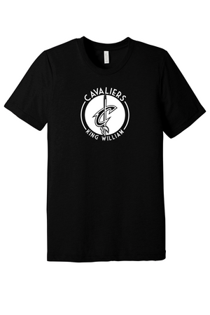 Acquinton Elementary Spirit Wear 2023-24 On-Demand-BELLA+CANVAS Triblend Short Sleeve Tee Cavaliers Logo