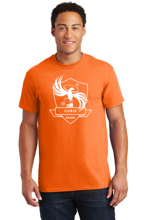 St. Andrews School of Math & Science HOUSE SHIRTS 2023-24 On-Demand-Unisex T-Shirt CURIE HOUSE WHITE LOGO