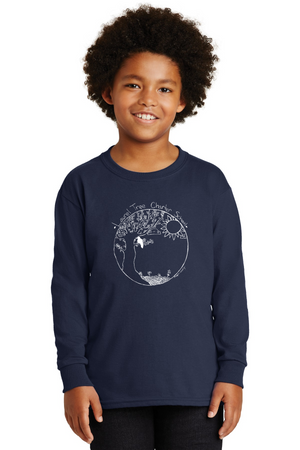 Laurel Tree Charter-Unisex Long Sleeve Shirt Tree Logo