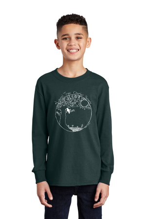 Laurel Tree Charter-Unisex Long Sleeve Shirt Tree Logo