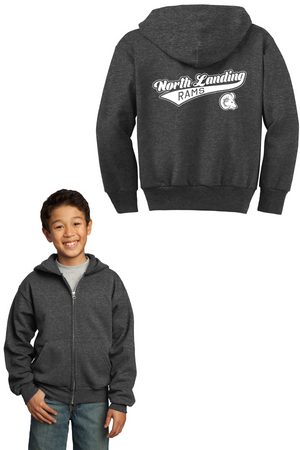 North Landing Elementary School Spirit Wear 2023-24 On-Demand-Unisex Full-Zip Hooded Sweatshirt