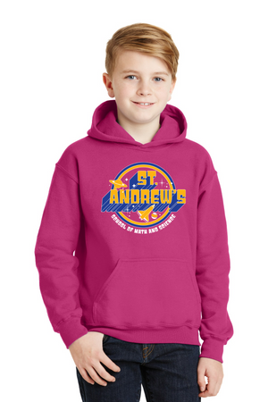 St. Andrews School of Math & Science HOUSE SHIRTS 2023-24 On-Demand-Unisex Hoodie Space Themed Logo