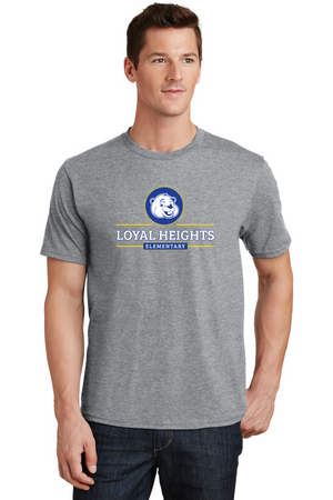 Loyal Heights Elementary Spirit Wear 2023-24 On-Demand-Premium Soft Unisex T-Shirt Center Chest Logo