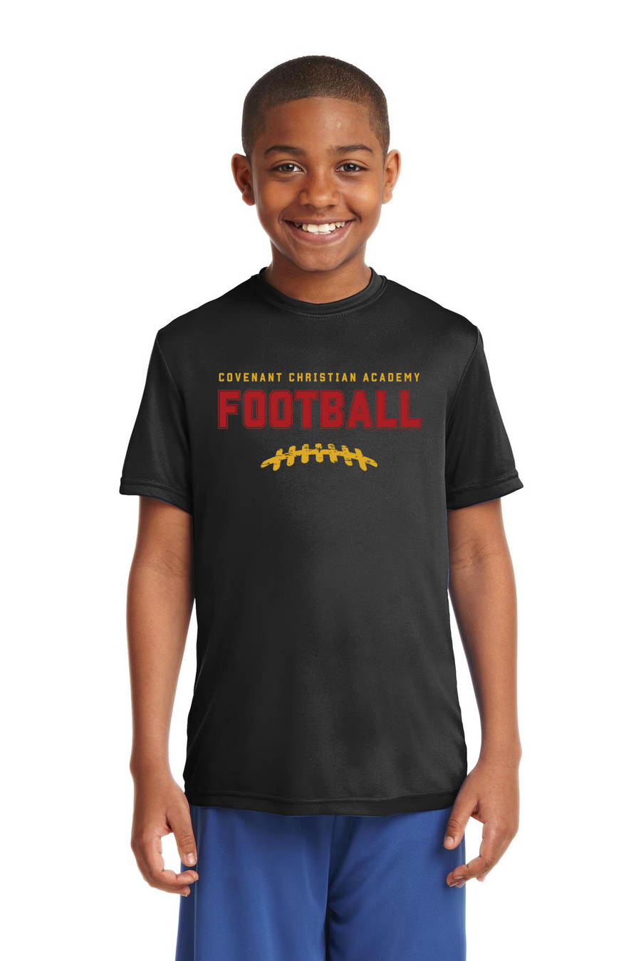Covenant Christian Academy Spirit Wear 2023-24 On-Demand-Youth Unisex Dri-Fit Shirt Football