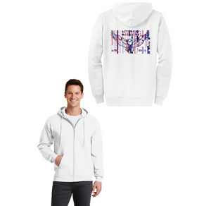 Literary Mag Club (Liberty Traditional) Spirit Wear 2023-24 On-Demand-Adult Unisex Full-Zip Hooded Sweatshirt