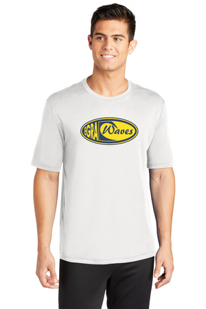 EGRA Waves Gear-Unisex Dry-Fit Shirt Center Chest Logo