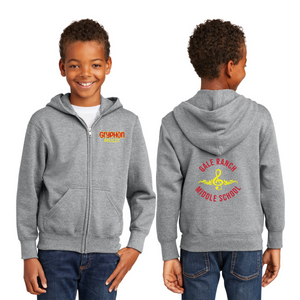 Gale Ranch Music Department 2023/24 On-Demand-Youth Unisex Full-Zip Hooded Sweatshirt