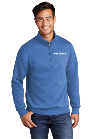 Memorial School Spirit Wear 2023/24 On-Demand-Adult Unisex 1/4-Zip Pullover Sweatshirt