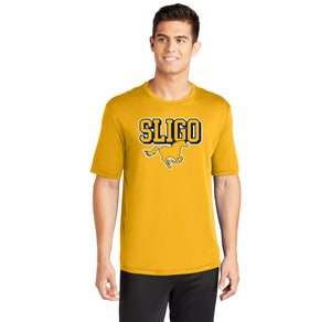 Sligo Middle School 2023-24 Spirit Wear-Adult Unisex Dri-Fit Shirt Stallion Logo