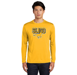 Sligo Middle School 2023-24 Spirit Wear-Adult Unisex Dri-Fit Long Sleeve Tee Stallion Logo