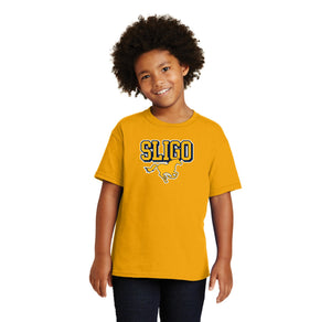 Sligo Middle School 2023-24 Spirit Wear-Youth Unisex T-Shirt Stallion Logo