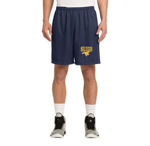 Sligo Middle School 2023-24 Spirit Wear-Adult Sport-Tek PosiCharge Classic Mesh Short Stallion Logo