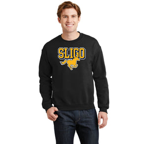 Sligo Middle School 2023-24 Spirit Wear-Adult Unisex Crewneck Sweatshirt Stallion Logo