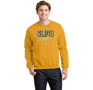 Sligo Middle School 2023-24 Spirit Wear-Adult Unisex Crewneck Sweatshirt Stallion Logo